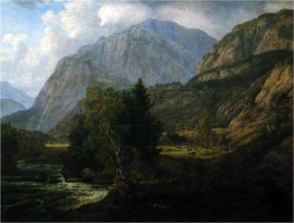 View of Fortundalen: 1836