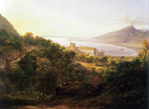 View of Naples' Bay: 1823