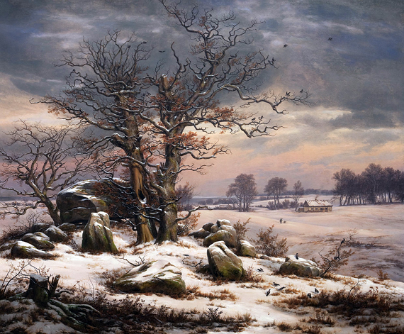 Winter Landscape near Vordingborg: 1829