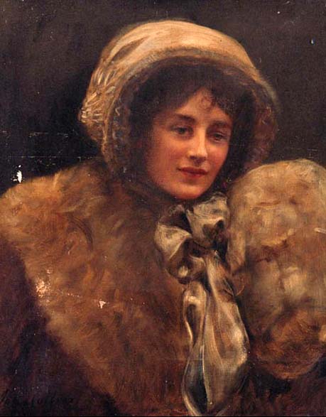 Portrait of Mrs H. C. Marillier
