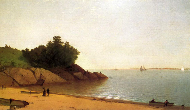 A Quiet Day on the Beverly Shore: Date Unknown