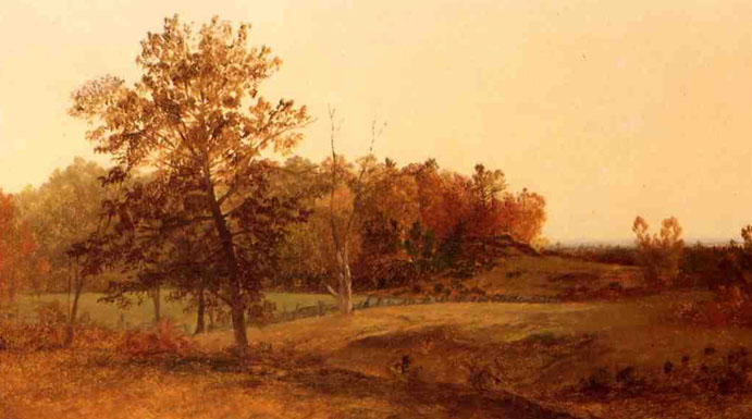 Autumn Landscape: Date Unknown