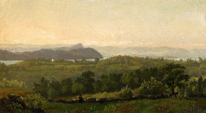 Hudson River Looking towards Haverstraw: ca 1850-59