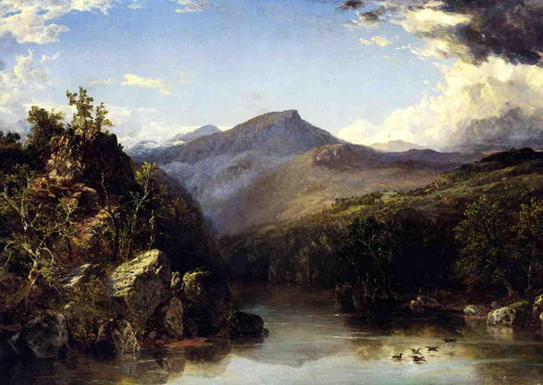 Landscape (aka A Reminiscence of the White Mountains): 1852