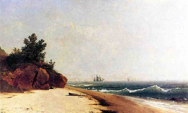 On the Coast, Beverly Shore, Massachusetts: 1872
