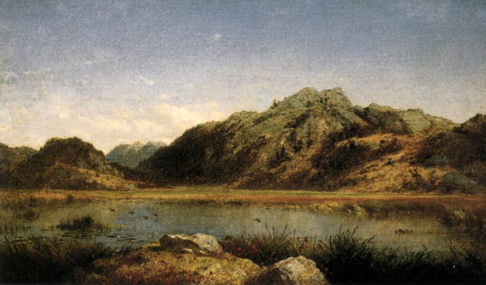 Paradise Rocks, near Newport: 1859