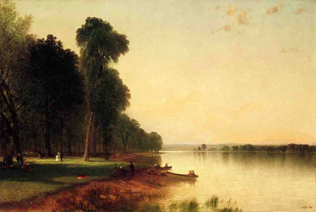 Summer Day on Conesus Lake: 1870