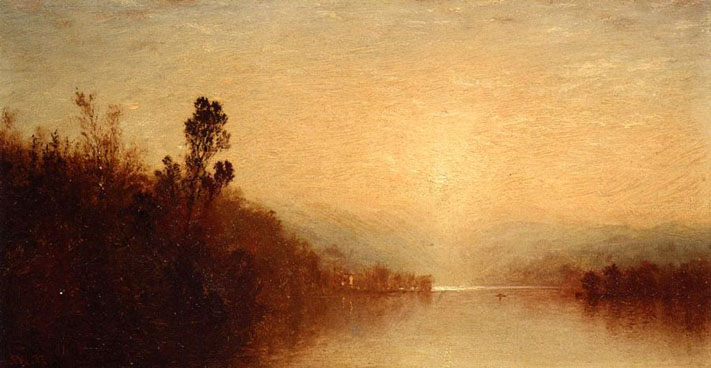 View of Lake George: 1872