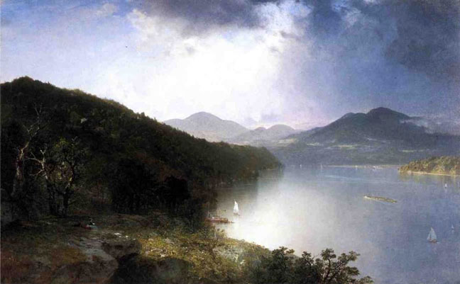 View on the Hudson: 1865