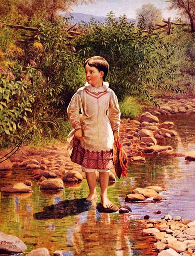 Crossing the Brook: 1877