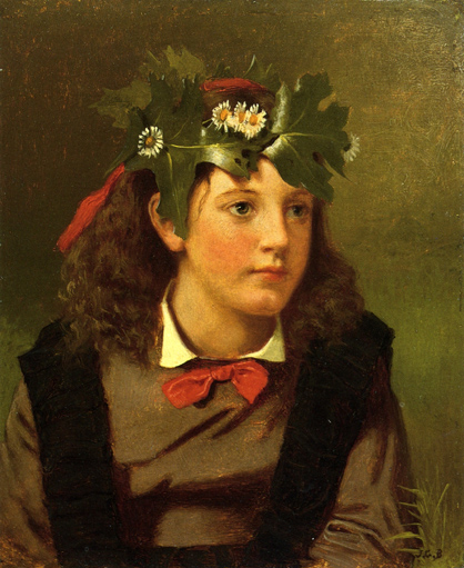 Little Miss Autumn: ca 1865