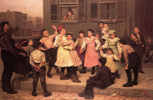 The Sidewalk Dance (aka A Sidewalk Dance): 1894