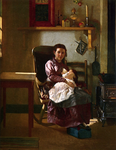 The Young Mother: Date Unknown