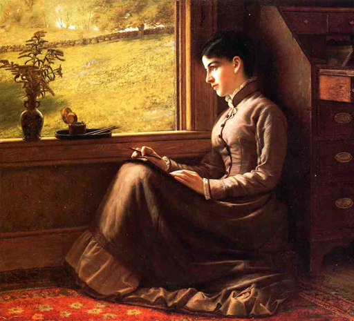 Woman Seated at Window: 1872
