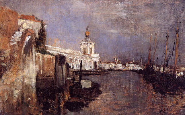 Canal, Venice: ca 1878