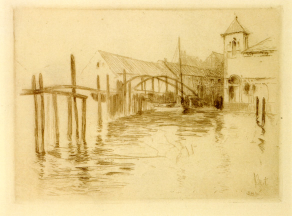 Dock at Newport: ca 1889