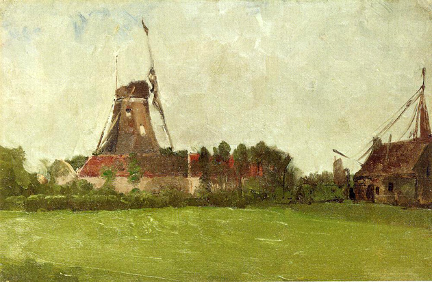 Holland (aka Windmill in the Dutch Countryside): 1881
