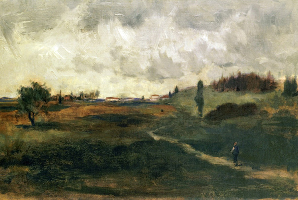 Landscape, Tuscany: 1880