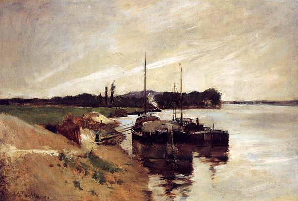 Mouth of the Seine: ca 1884
