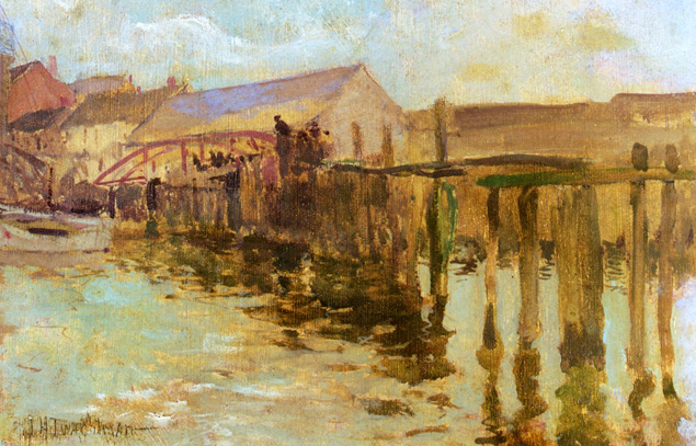 The Landing, Newport: ca 1889