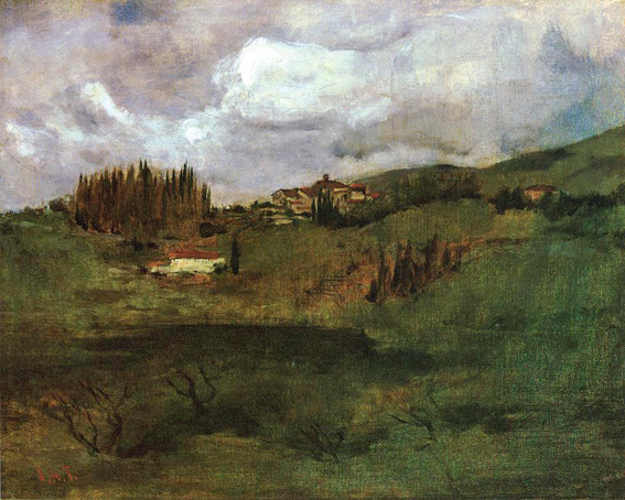 Tuscan Landscape: Date Unknown