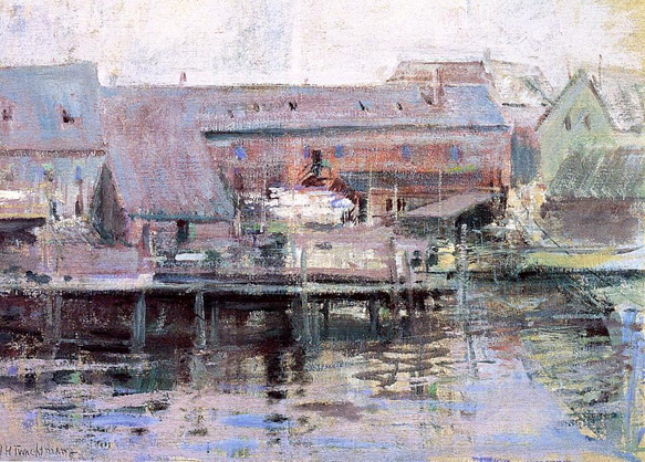 Waterfront Scene, Gloucester: ca 1901