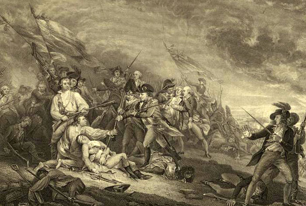 Battle at Bunker's Hill: 1853