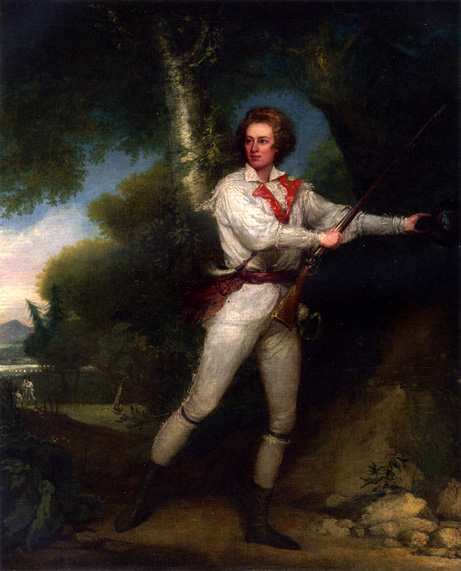 Portrait of Captain Samuel Blodget in Rifle Dress: 1786