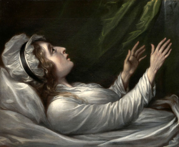 Sarah Trumbull on her Deathbed: 1824 