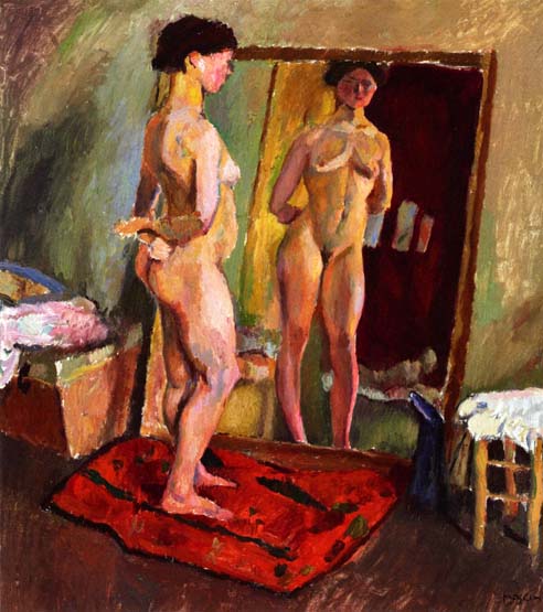 Nude before a Mirror: 1909