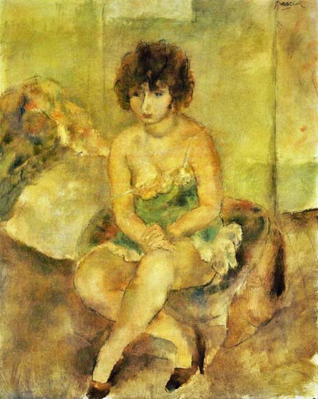 Portrait of Lucy Krohg: ca 1925