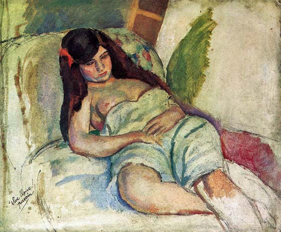 Reclining Woman: Date Unknown