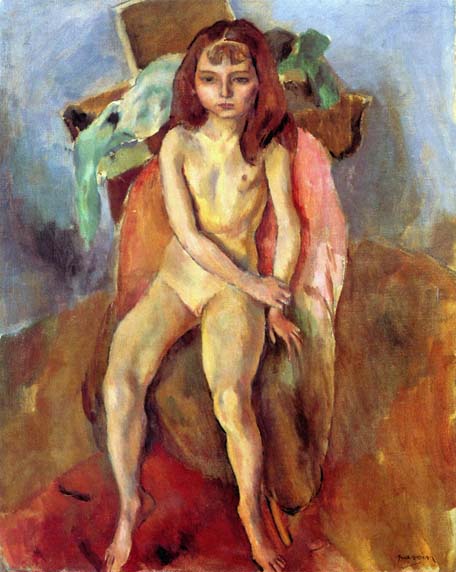 Seated Little Girl: 1911