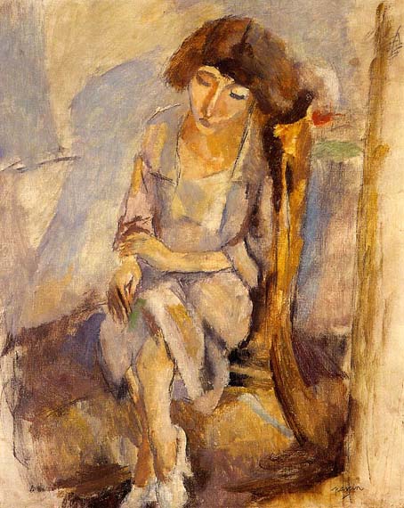 Seated Portrait of Hermine David: Date Unknown