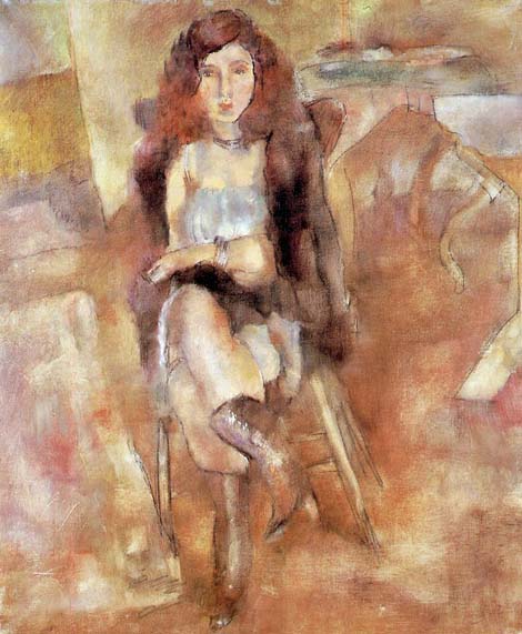 Seated Woman: 1928
