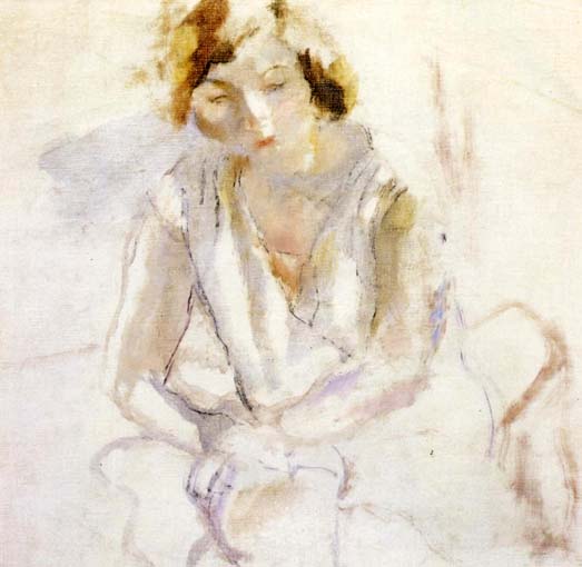 Seated Young Girl: 1929
