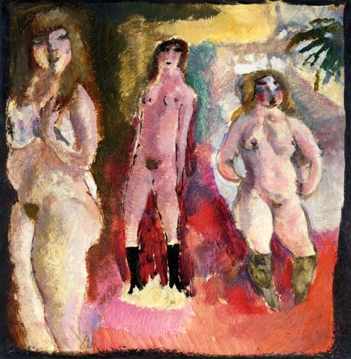 Three Nudes: 1909