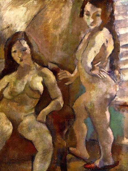 Two Nudes: 1924