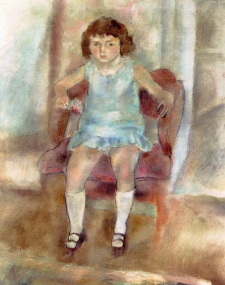 Young Girl Seated: ca 1921-22