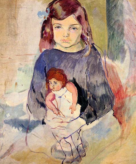 Young Girl with a Doll: ca 1924-26
