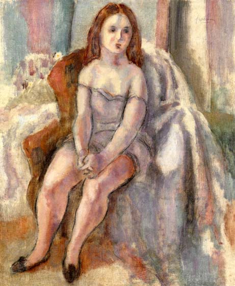 Young Woman in a White Chemise: Date Unknown