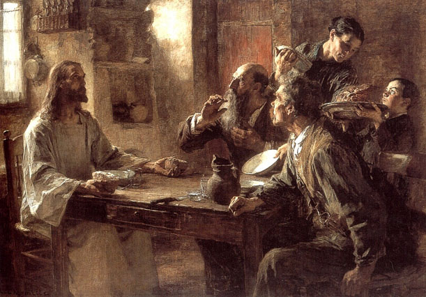 Supper at Emmaus: 1892
