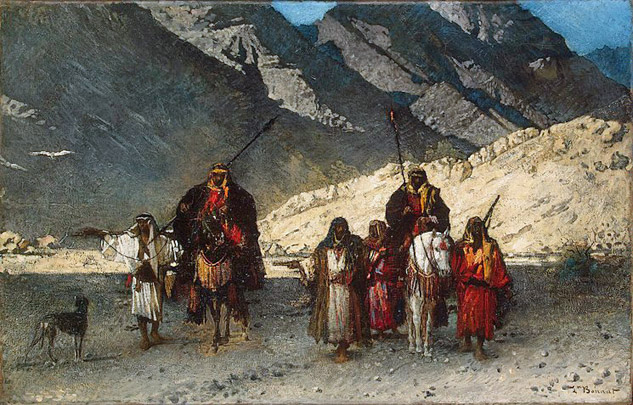 Arabian Sheikhs in the Mountains: 1872