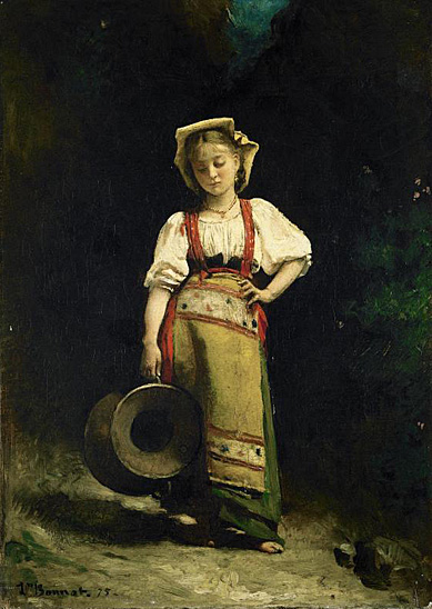 Italian Girl with a Jug: 1875