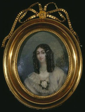 Marie Duplessis (Cameo Portrait): 1847