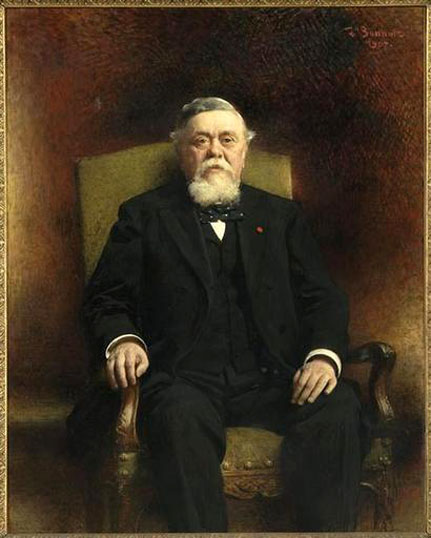 Portrait, du President de La Republique, Armand Fallières