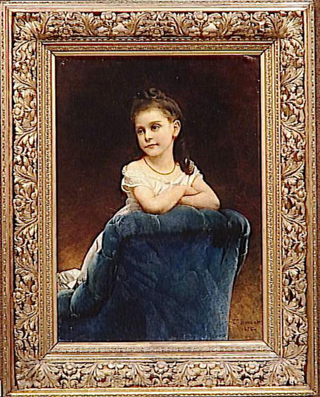 Portrait de Mademoiselle Franchetti: 1875