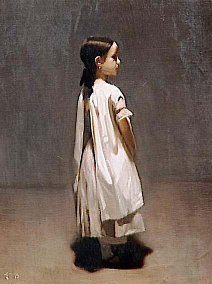The Little Sister of the Artist: 1850