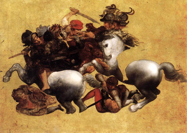 Battle of Anghiari (Tavola Doria): 1503-05