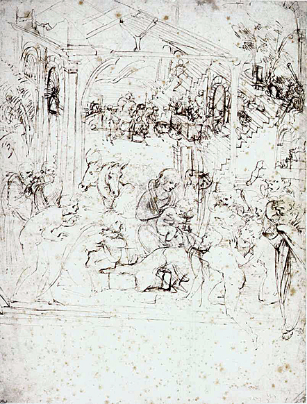Design for the Adoration of the Magi: 1478-81